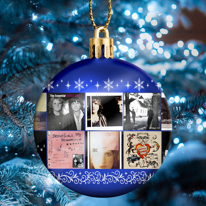 Indigo Girls Ornament – Folk Harmony in Holiday Glow