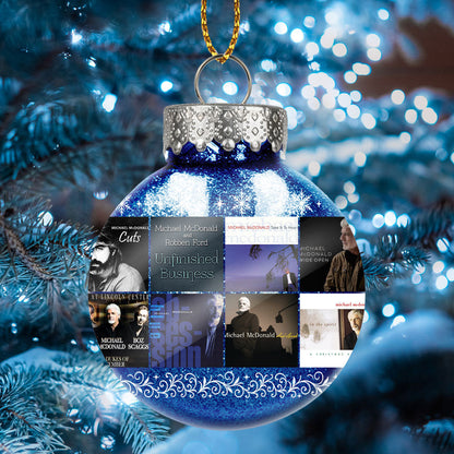 Michael McDonald Ball Ornament – Smooth Soulful Sound