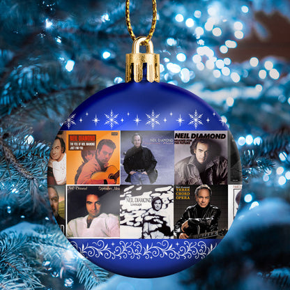 Neil Diamond Ball Ornament – A Sparkling Tribute to Timeless Classics