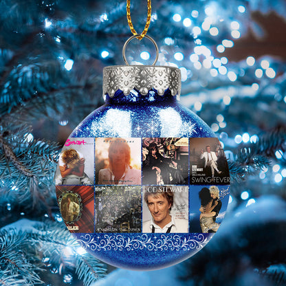 Rod Stewart Ball Ornament – Celebrate the Voice of Rock and Romance
