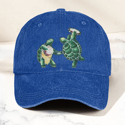 Grateful Dead Dancing Terrapins Denim Cap – Grateful Dead Tribute Merch Dad Hat (With Box)