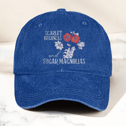Grateful Dead Scarlet Begonias Denim Cap – Vintage Music Grateful Dead Merch Gift for Dad (With Box)