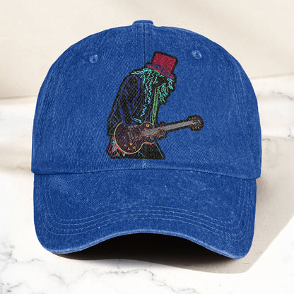 Gun N'rose Denim Cap – Retro Vintage Dad Cap Gift For Dad (With Box)