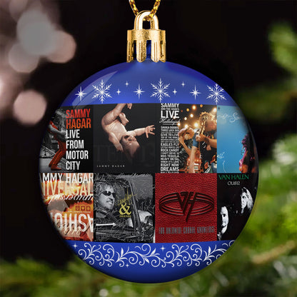 Sammy Hagar Ball Ornament – Rocking the Holidays with the Red Rocker Spirit