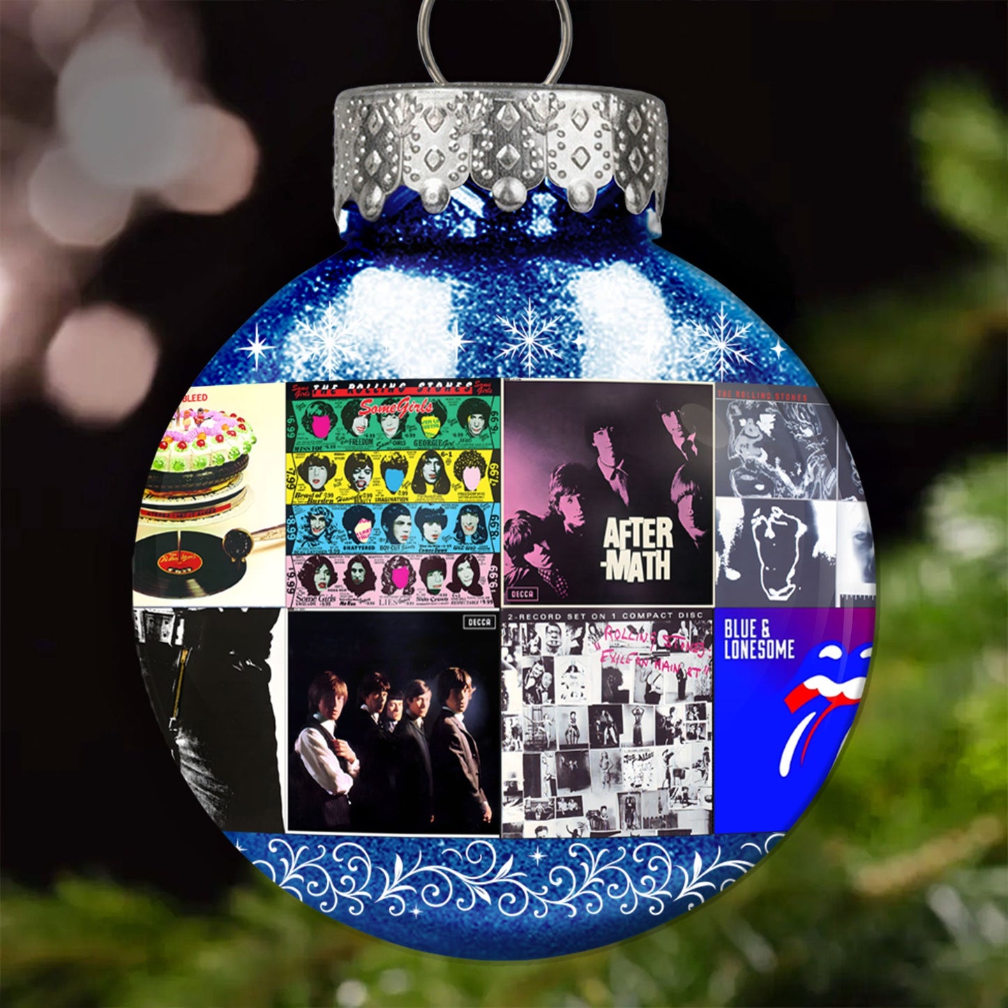 The Rolling Stones Ball Ornament – Rock ’n’ Roll Royalty for Your Tree