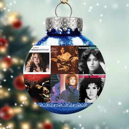 Melissa Manchester Album Collage Ornament – Classic Pop Holiday Decoration