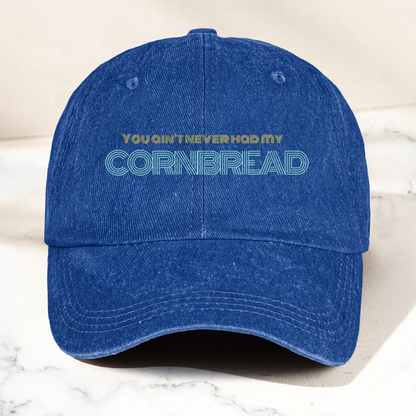 Dave Matthews Band Cornbread Lyrics Denim Cap – Retro Music Cap Gift For Dad (With Box)
