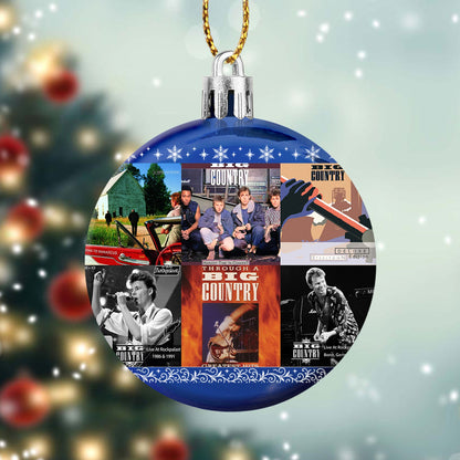 Big Country Album Collage Ornament – Classic Rock Christmas Decoration