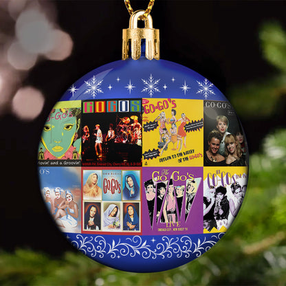 The Go-Go’s Ball Ornament – Pop Rock Trailblazers