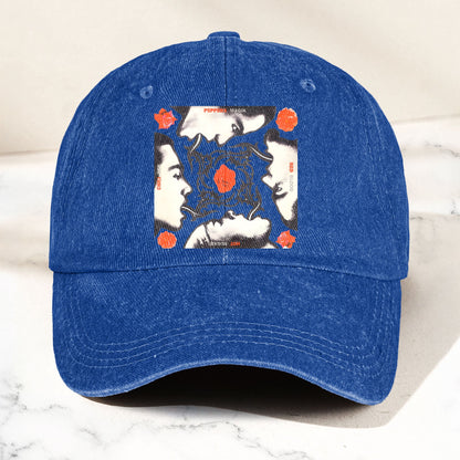 Blood Sugar Sex Magik Graphic Denim Cap – Vintage Red Hot Chili Peppers Album Merch Gift for Dad (With Box)