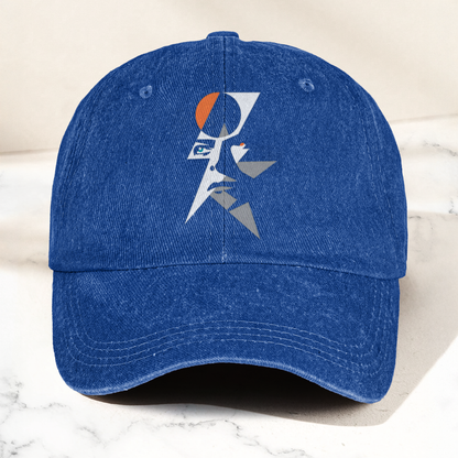 Starman Inspired by David Bowie Denim Cap – Retro Music Fan Cap Gift For Dad (With Box)