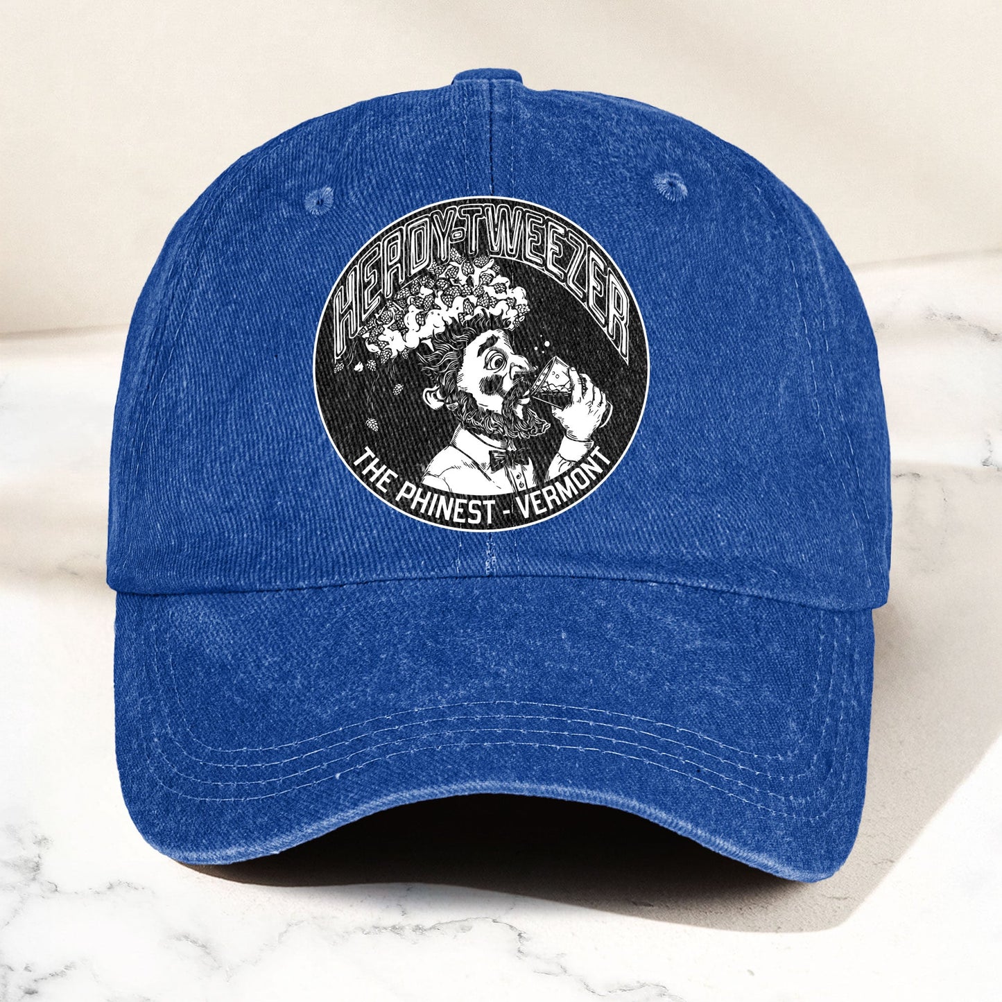Heady Tweezer Phish Band Denim Cap – Retro Rock Music Merch Cap Gift For Dad (With Box)