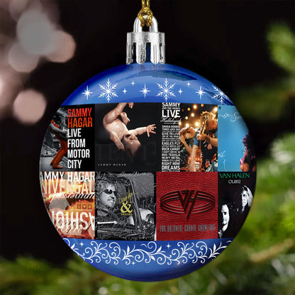 Sammy Hagar Ball Ornament – Rocking the Holidays with the Red Rocker Spirit