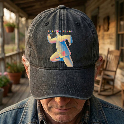 Talking Heads 80s The Band & Their Music Denim Cap – Retro Music Fan Cap Gift For Dad (With Box)