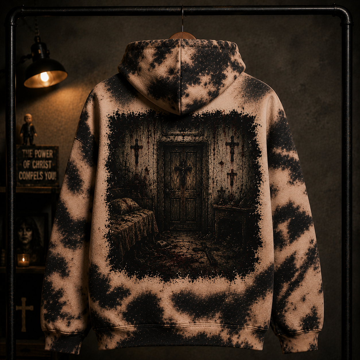 Regan MacNeil The Exorcist Halloween Hoodie All Over Print Hoodie, Gothic Halloween Sweatshirt, Horror Movie Gift
