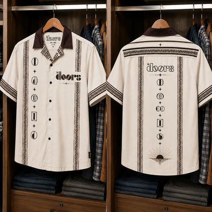The Doors Luxury Design Hawaiian Shirt - Mexican Inpsired Hawaiian Shirt