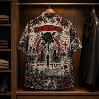 Depeche Mode Luxury Hawaiian Shirt - Tropical Inspired Hawaiian Special Shirt