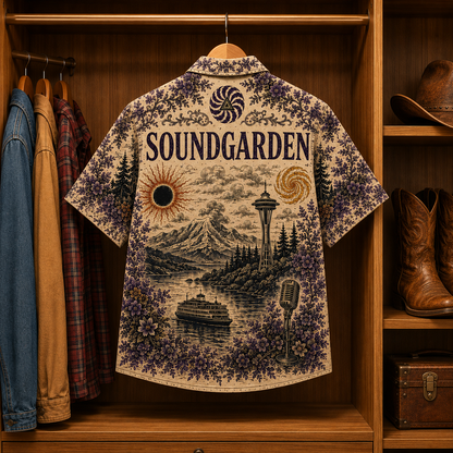 SoundGarden Luxury Hawaiian Shirt - Tropical Inspired Hawaiian Special Shirt