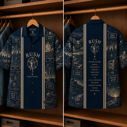 Rush Luxury Hawaiian Shirt - Designer Brand Inspired Hawaiian Special Edition