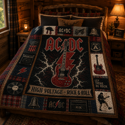 ACDC Quilt Blanket – A Psychedelic Journey in Every Stitch