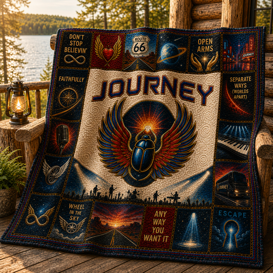 Journey Quilt Blanket – A Journey in Every Stitch