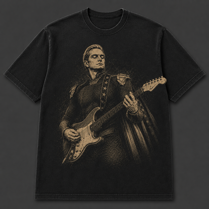 Homelander Patriot Guitar Hero Vintage Tee - 4th of July Inpired Tee