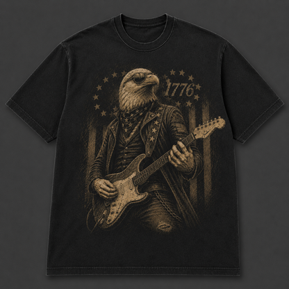 1776 Eagle Rock Freedom Tee - 250th year of FREEDOM 4th of July Inspired Tee
