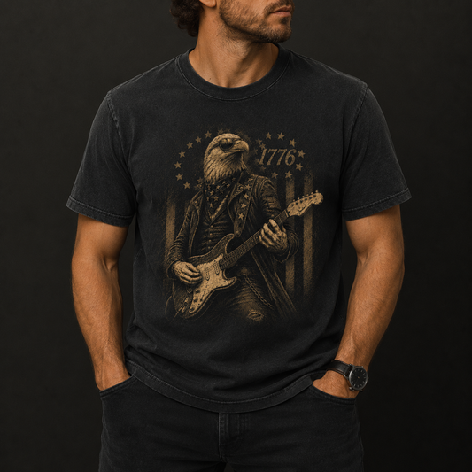 1776 Eagle Rock Freedom Tee - 250th year of FREEDOM 4th of July Inspired Tee
