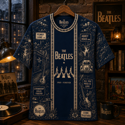 The Beatles Shirt, Abbey Road Penny Lane All You Need Is Love Tee, Vintage Beatles Music Shirt, Classic Rock Fan Gift