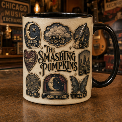 The Smashing Pumpkins Mug – 1979 Tonight Tonight Vintage Ceramic Coffee Cup