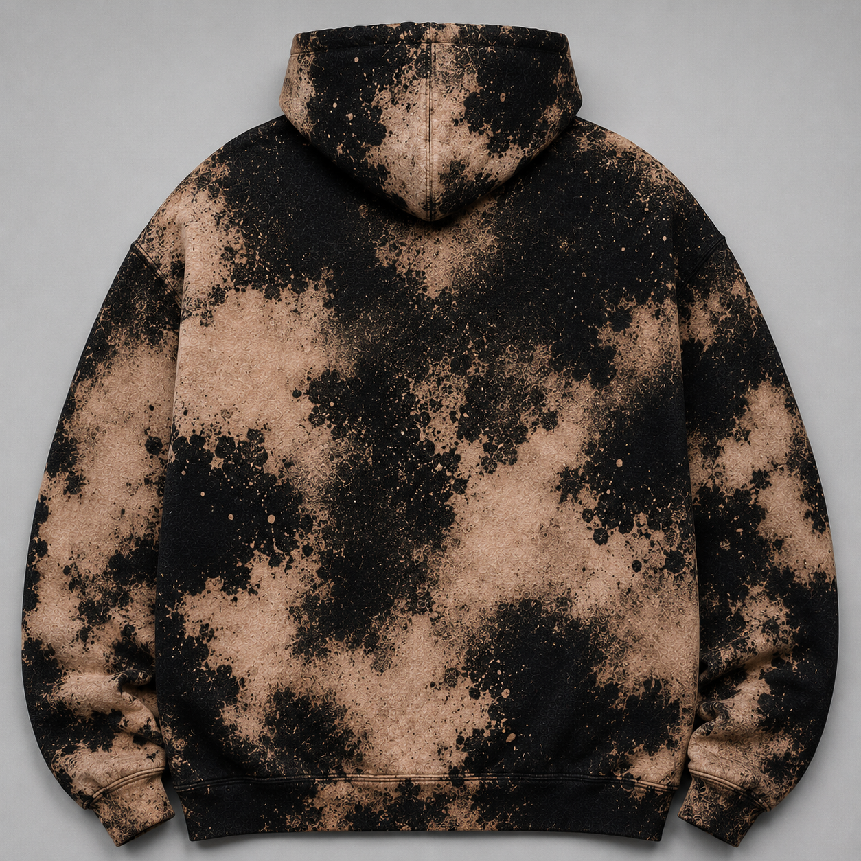 Bride of Frankenstein Bleached Graphic Hoodie - Gothic Horror Movie Streetwear