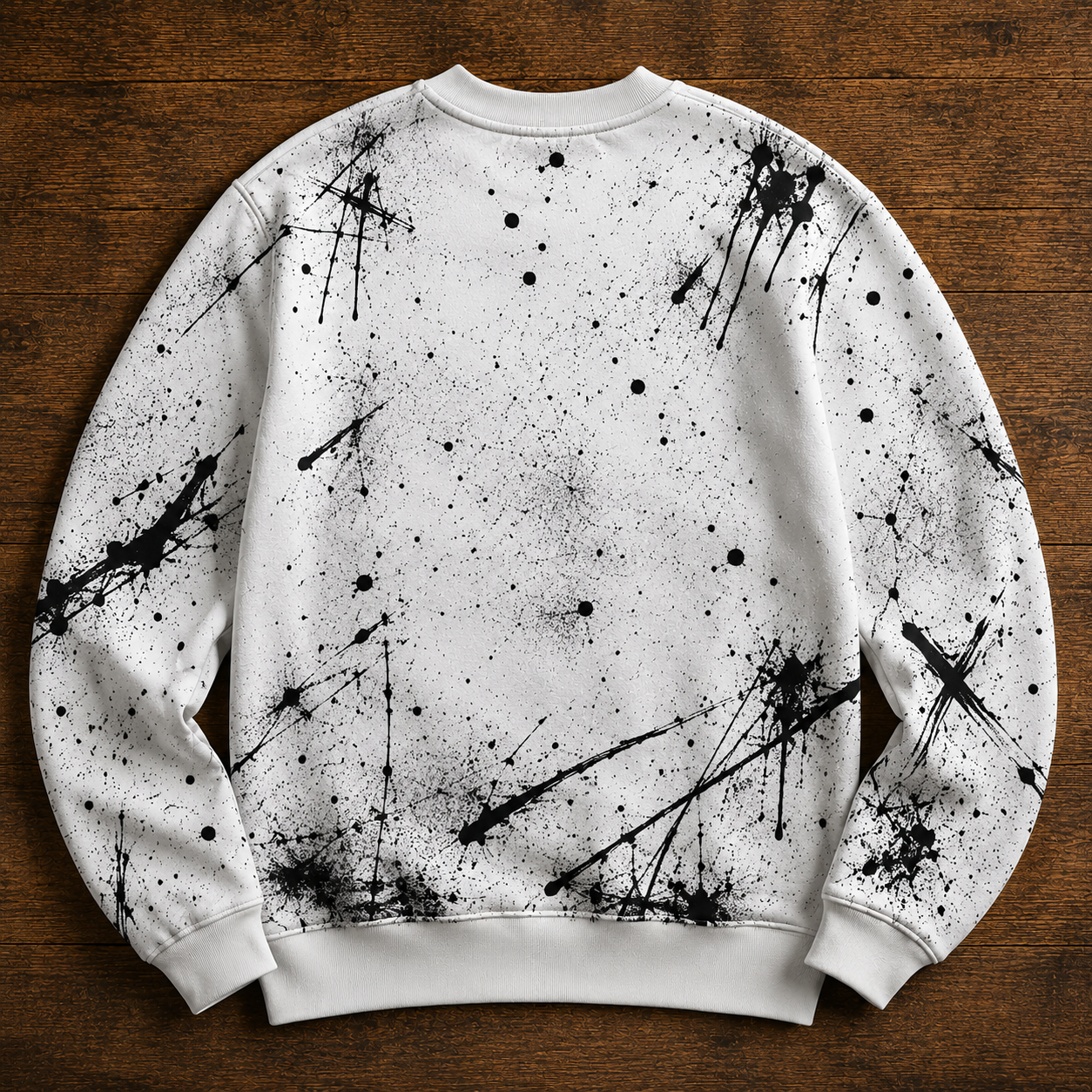 Grunge Hocus Pocus Sisters Sweatshirt - Salem MA Witch Brewing Co Splatter Pullover