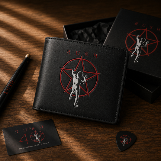 Rush Starman Wallet – Progressive Rock Inspired Leather Wallet (With Box)