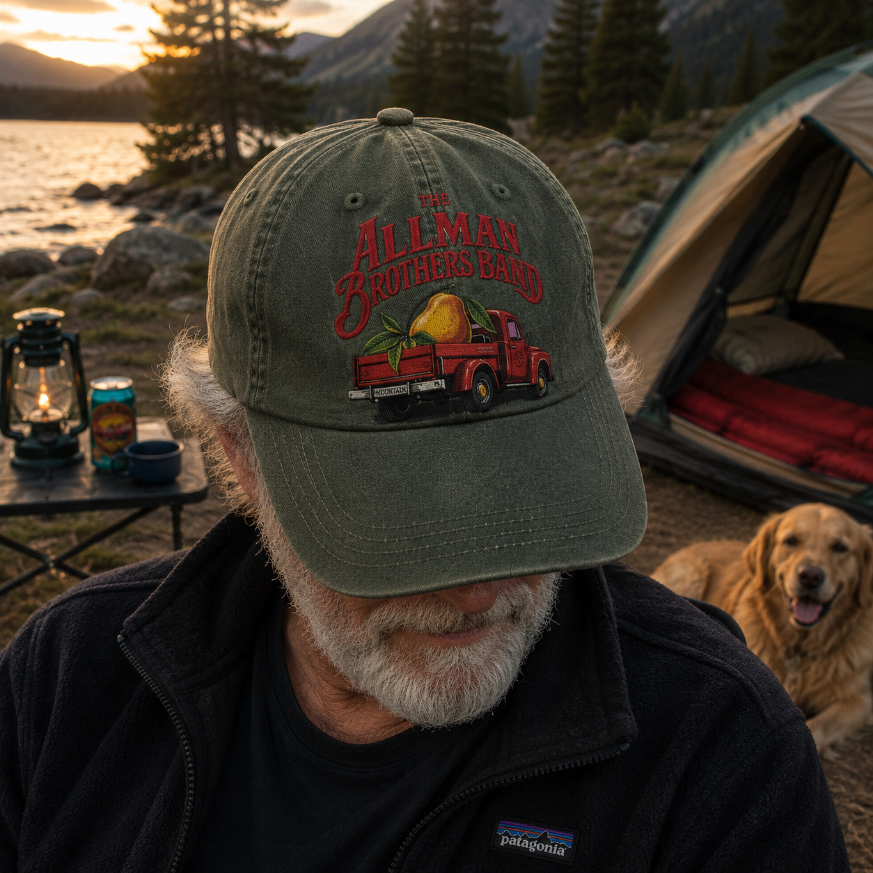 The Allman Brothers Band Vintage Truck Cap – Retro Peach Southern Rock Dad Hat Gift