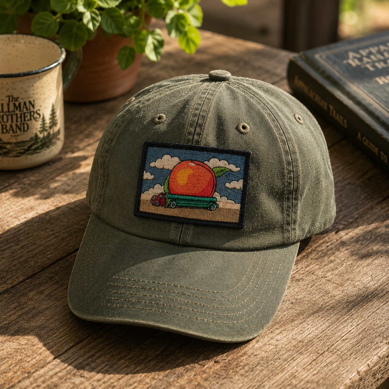 The Allman Brothers Band Peach Highway Vintage Cap – Retro Southern Rock Dad Hat Gift