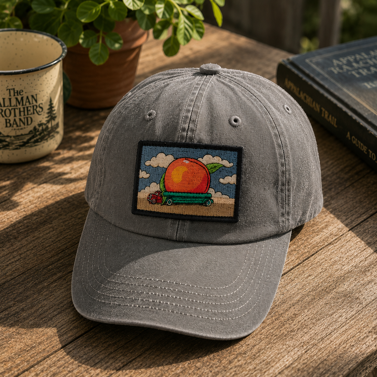 The Allman Brothers Band Peach Highway Vintage Cap – Retro Southern Rock Dad Hat Gift