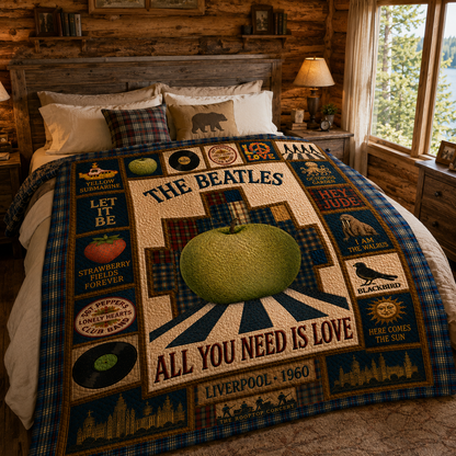 The Beatles Quilt Blanket – A Journey in Every Stitch