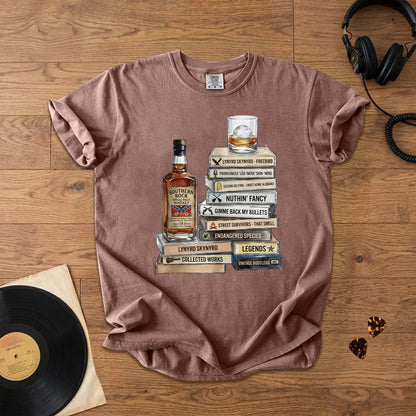 Lynyrd Skynyrd Cassette Album Collection T-Shirt – Retro Rock Music Lynyrd Skynyrd Merch Tee