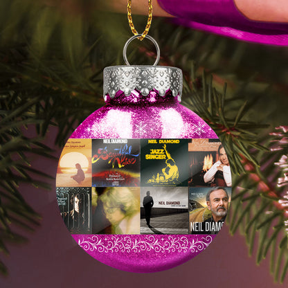 Neil Diamond Ball Ornament – A Sparkling Tribute to Timeless Classics