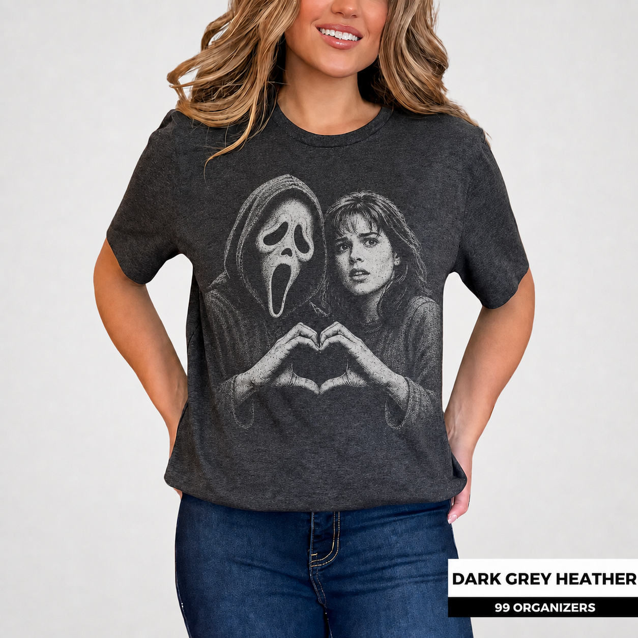Ghostface Scream T-Shirt, Horror Movie Graphic Tee, Halloween Slasher Lover Gift