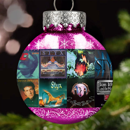 Dennis DeYoung Ball Ornament – The Voice of Styx Collection
