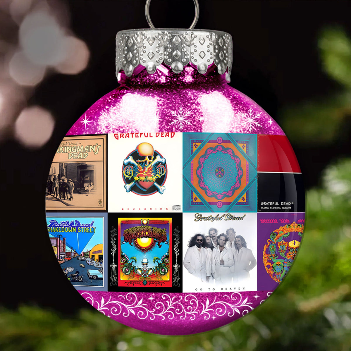 Grateful Dead Ball Ornament – The Spirit of Psychedelic Rock