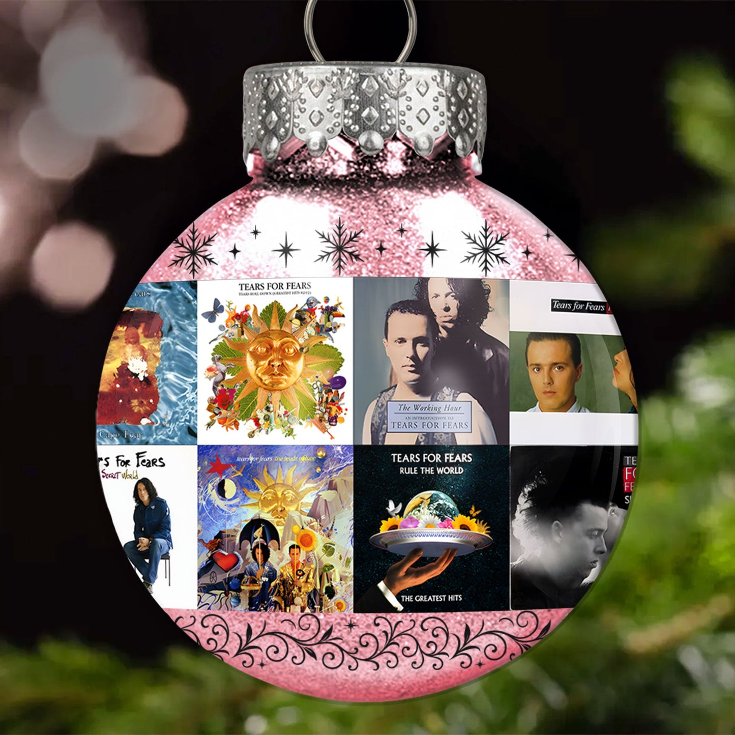 Tears for Fears Ball Ornament – Classic New Wave Collection