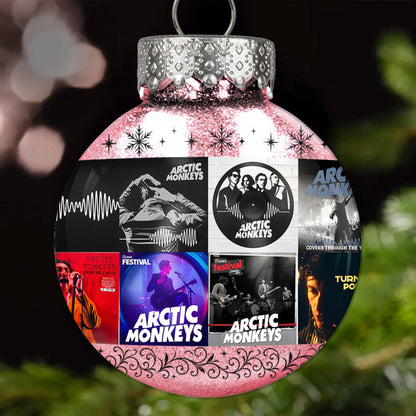 Arctic Monkeys Ball Ornament – Indie Rock Vibes