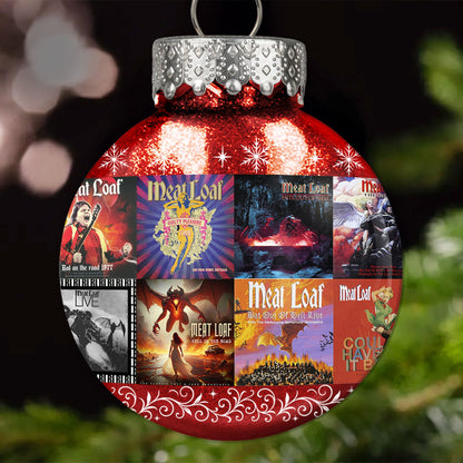 Meat Loaf Ball Ornament – Theatrical Rock Icon