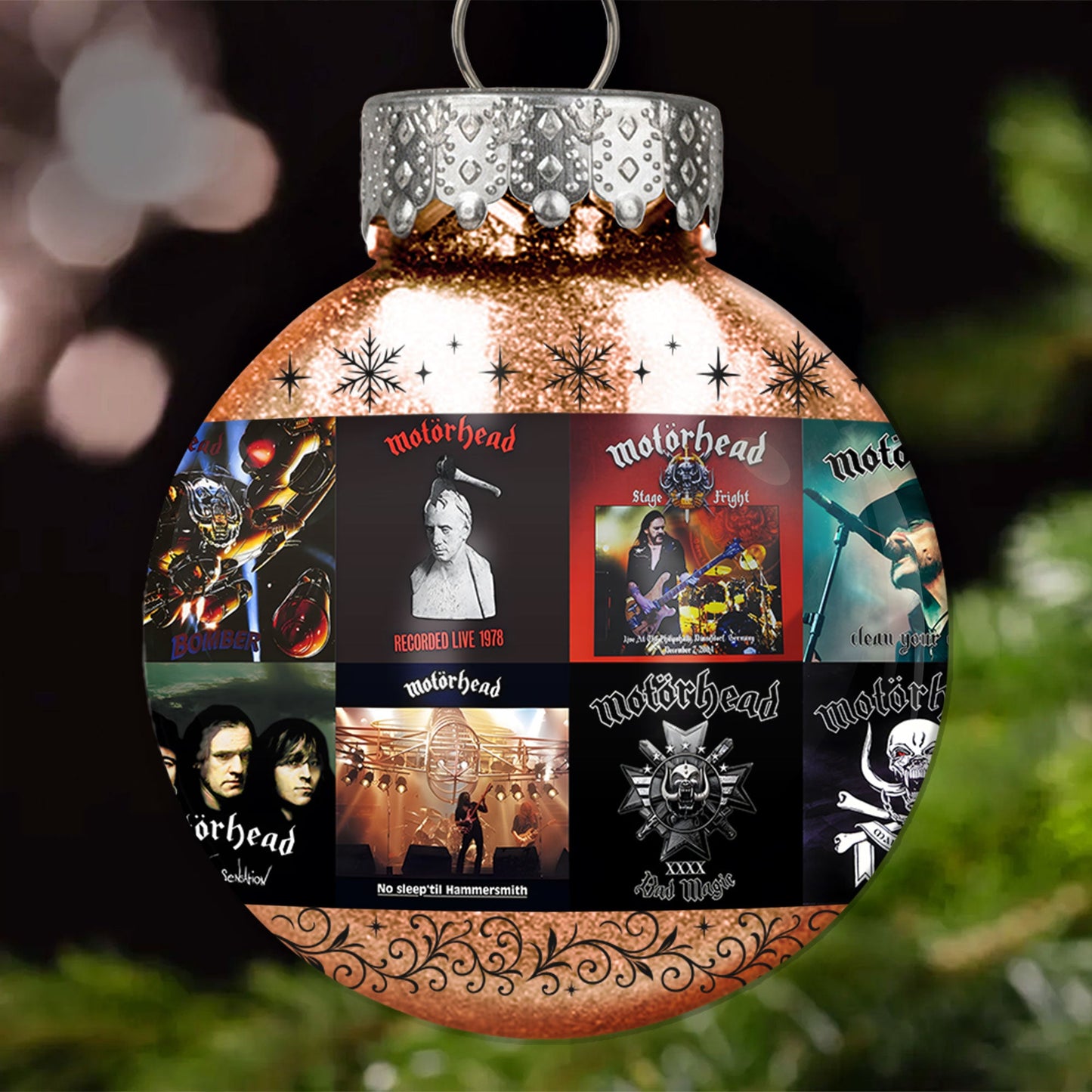 Motörhead Ball Ornament – Heavy Metal Legends Collection