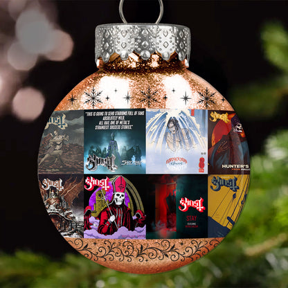 Ghost Ball Ornament – Theatrical Metal Spirit