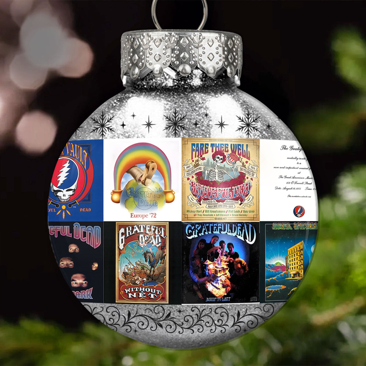 Grateful Dead Ball Ornament – The Spirit of Psychedelic Rock