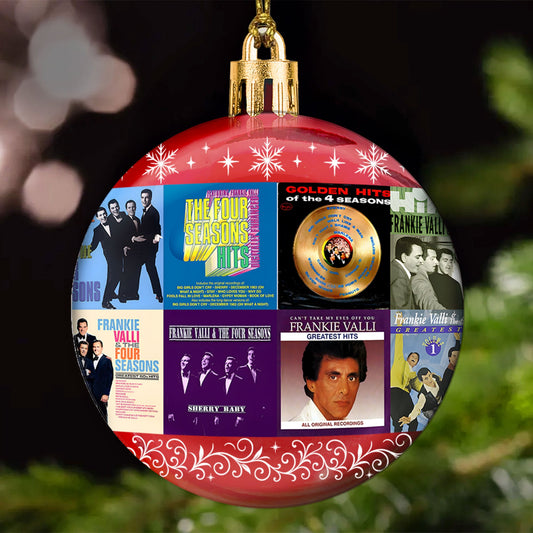 Frankie Valli & The Four Seasons Ball Ornament – Timeless Pop Harmony