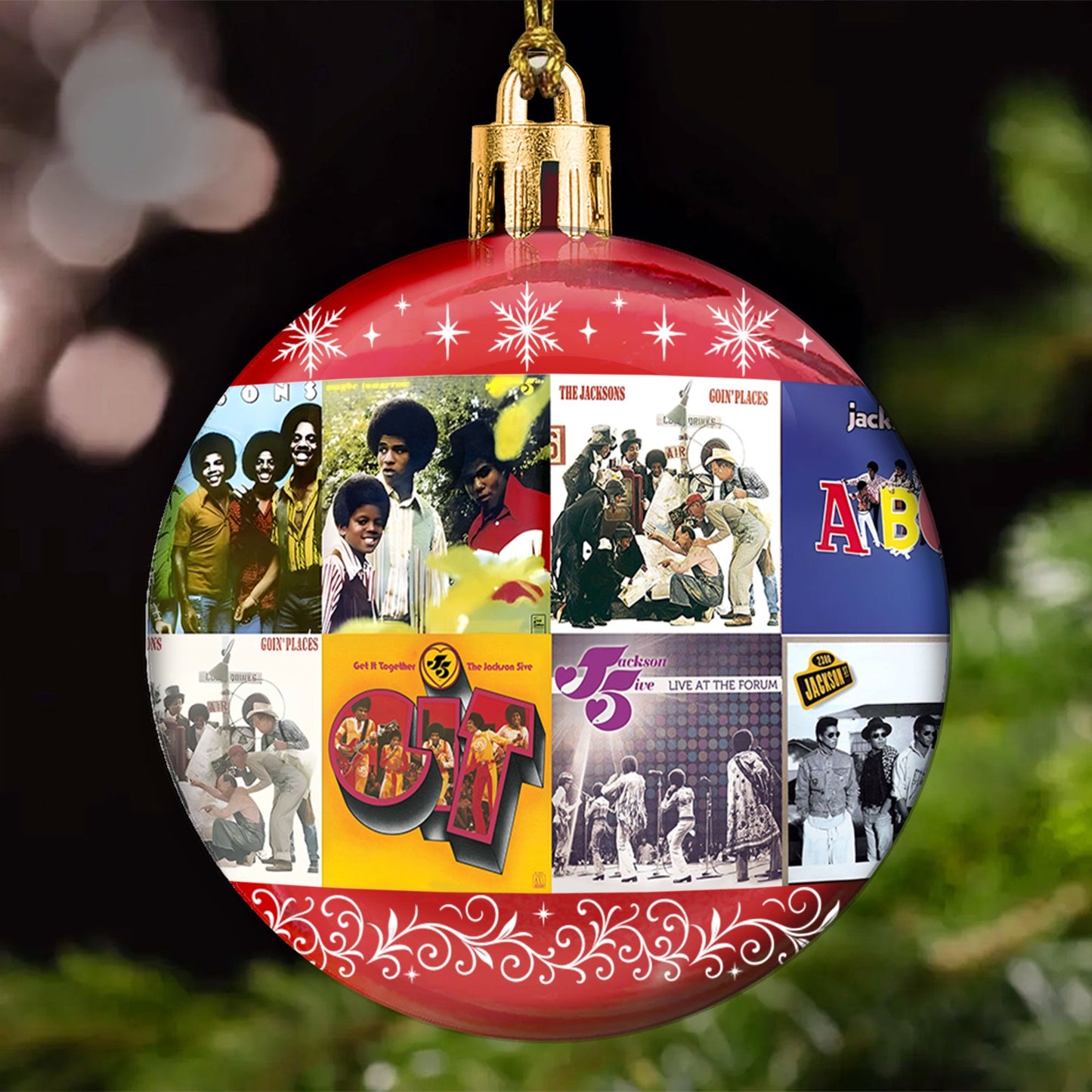 The Jackson 5 Ball Ornament – Motown Magic for Your Holiday Tree